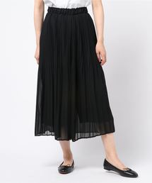 ジョーゼットプリーツパンツ