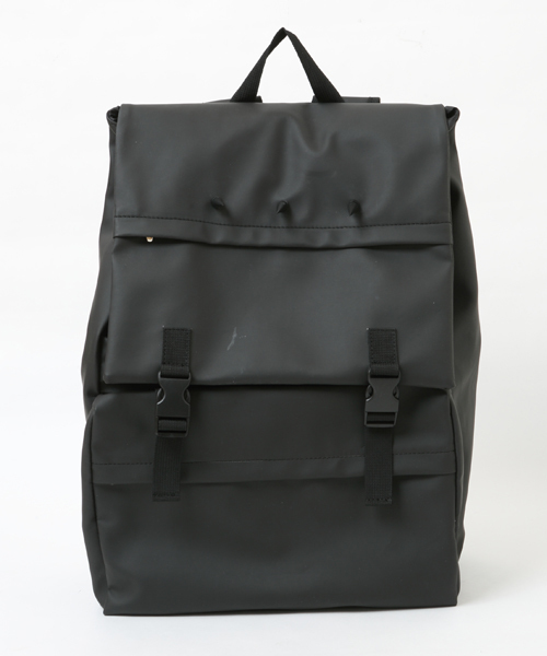 i(アイ)の「無地リュック(バックパック/リュック・レディース・ホワイト/ブラック・フリ-)」の1枚目の写真