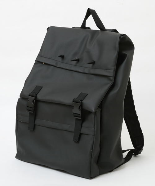 i(アイ)の「無地リュック(バックパック/リュック・レディース・ホワイト/ブラック・フリ-)」の4枚目の写真