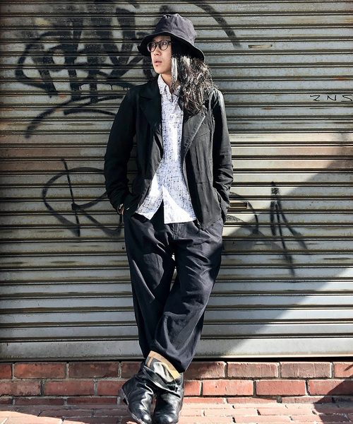 CA4LA(カシラ)の「KNOTTY HAT5(ハット・メンズ・ブラック/ベージュ・ONESIZE)」の4枚目の写真