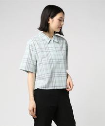 PUNYUS | ショート丈チェックシャツ(シャツ/ブラウス)