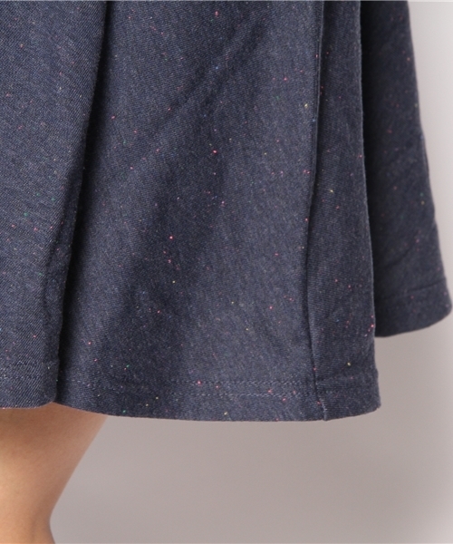 Kastane（カスタネ）の「【Kastane】ネップ裏毛ギャザースカート（スカート・レディース・グレー/オフホワイト/チャコールグレー・FREE）」の6枚目の写真