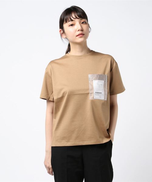 Ameri（アメリ）の「TAG POCKET TEE（Tシャツ/カットソー）」 - WEAR
