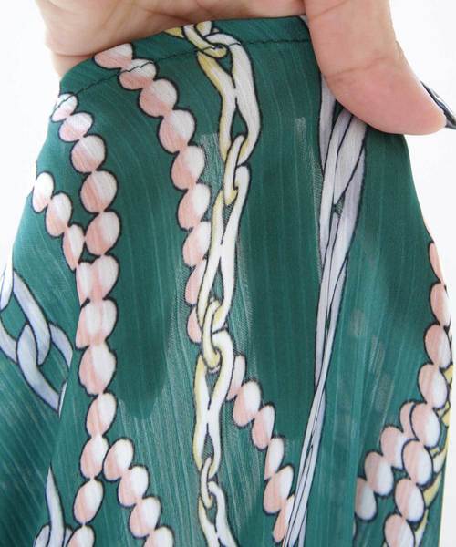 半袖ロングシャツワンピース