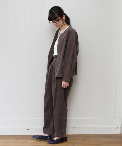 LE GLAZIK（ルグラジック）の「LE GLAZIK / ルグラジック　コーデュロイパンツ JL-2586（その他パンツ・レディース・ベージュ/ブラウン/グレー・36）」の13枚目の写真