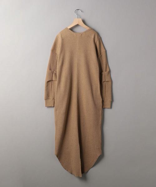BRISEMY（ブライズミー）の「＜BRISEMY＞ワッフルワンピースо（ワンピース・レディース・オフホワイト/モカ・38）」の7枚目の写真
