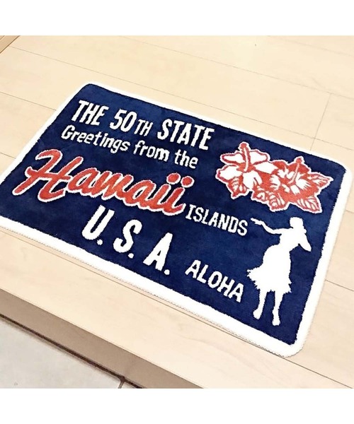 CULTURE MART（カルチャーマート）の「FLOOR MAT HAWAII フロアマット（ラグ/マット）」 WEAR