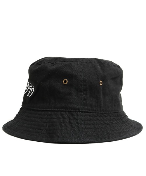 LONELY/論理(ロンリー)の「LONELY(論理)/ロンリー KATAKANA BUCKET HAT バケットハット(ハット・メンズ・ブラック・FREE)」の4枚目の写真