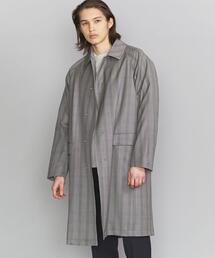 BEAUTY&YOUTH UNITED ARROWS | BY ウーステッド チェック ラグラン コート(ステンカラーコート)