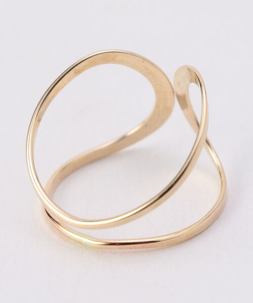 NOLLEY'S（ノーリーズ）の「【Mark Steel Jewelry/マークスティールジュエリー】オープンC型リング（リング）」 WEAR