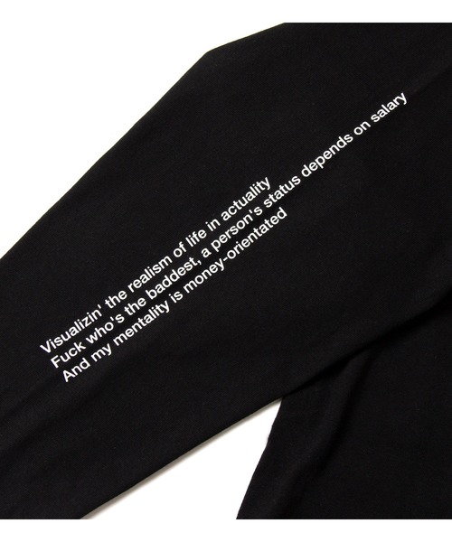 APPLEBUM（アップルバム）の「“RIRI”L/S T-shirt（Tシャツ/カットソー・メンズ・ホワイト/ブラック・SMALL/MEDIUM/LARGE/X-LARGE/XX-LARGE）」の5枚目の写真