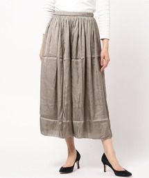 ZAKKA-BOX（ザッカボックス）の「ヴィンテージサテンワイドパンツ（その他パンツ）」