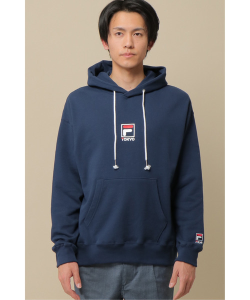 FILA（フィラ）の「FILA ヘリテージ TOKYOパーカー（パーカー・メンズ・ホワイト/ブラック/ネイビー/レッド・M/L/XL）」の7枚目の写真