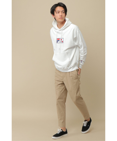 FILA（フィラ）の「FILA ヘリテージ TOKYOパーカー（パーカー・メンズ・ホワイト/ブラック/ネイビー/レッド・M/L/XL）」の16枚目の写真