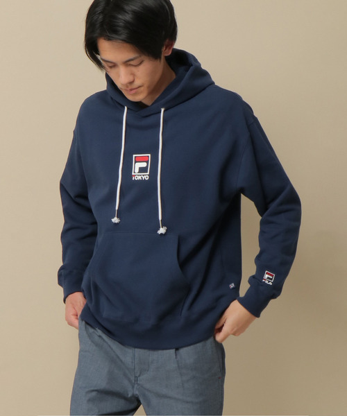 FILA（フィラ）の「FILA ヘリテージ TOKYOパーカー（パーカー・メンズ・ホワイト/ブラック/ネイビー/レッド・M/L/XL）」の19枚目の写真
