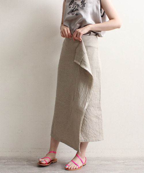nitca（ニトカ）の「太番手リネンスカート（スカート）」 - WEAR