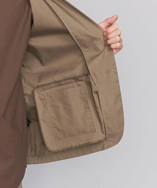 BEAUTY&YOUTH UNITED ARROWS（ビューティーアンドユースユナイテッドアローズ）の「BY ニドム タイプライター 2B コンフォート ジャケット 【セットアップ対応】（テーラードジャケット・メンズ・その他1/ダークグレー/モカ・SMALL/MEDIUM/X-LARGE/LARGE）」の14枚目の写真