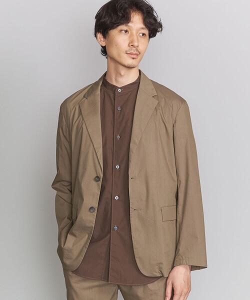 BEAUTY&YOUTH UNITED ARROWS（ビューティーアンドユースユナイテッドアローズ）の「BY ニドム タイプライター 2B コンフォート ジャケット 【セットアップ対応】（テーラードジャケット・メンズ・その他1/ダークグレー/モカ・SMALL/MEDIUM/X-LARGE/LARGE）」の11枚目の写真