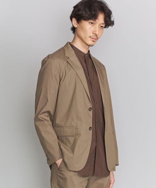 BEAUTY&YOUTH UNITED ARROWS（ビューティーアンドユースユナイテッドアローズ）の「BY ニドム タイプライター 2B コンフォート ジャケット 【セットアップ対応】（テーラードジャケット・メンズ・その他1/ダークグレー/モカ・SMALL/MEDIUM/X-LARGE/LARGE）」の10枚目の写真