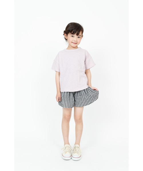 DILASH（ディラッシュ）の「ギンガムチェックキュロット（その他パンツ・キッズ・ブルー/ブラック・130cm/100cm/80ｃｍ/110cm/90㎝/140cm/120cm）」の5枚目の写真