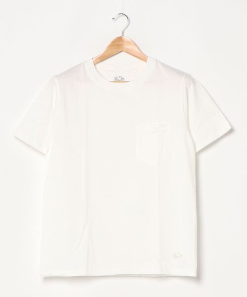 FRUIT OF THE LOOM(フルーツオブザルーム)の「7oz 天竺 ポケットTシャツ / ポケット / 半袖 / シンプル / カジュアル / 無地 / インナー / ユニセックス(Tシャツ/カットソー・メンズ・ホワイト/ベージュ/グレー/ネイビー/カーキ/ブラック・L/XL/S/XS/M)」の9枚目の写真