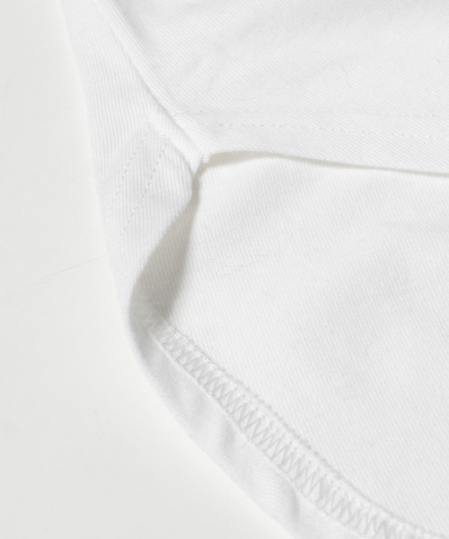 coca(coca)(コカ)の「レイヤードスタイルも叶うトップス(Tシャツ/カットソー・レディース・ブラック/ホワイト/その他1/オレンジ・ONE SIZE/M/L)」の7枚目の写真