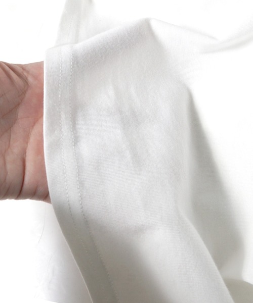 coca(coca)(コカ)の「レイヤードスタイルも叶うトップス(Tシャツ/カットソー・レディース・ブラック/ホワイト/その他1/オレンジ・ONE SIZE/M/L)」の6枚目の写真