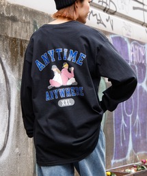 WEGO/【WEB限定】GILDANバックプリントロンT