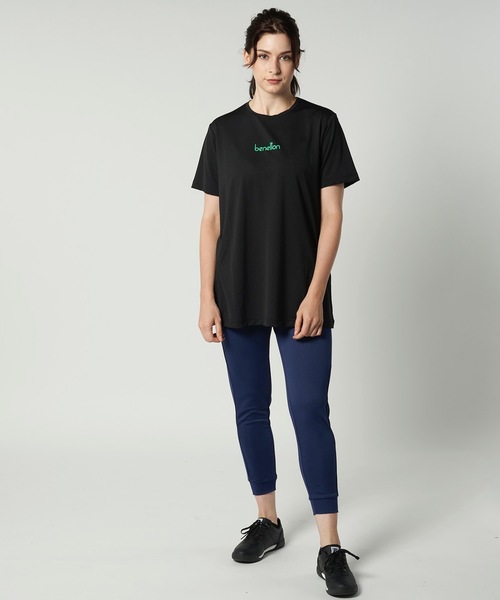 BENETTON (UNITED COLORS OF BENETTON)（ベネトンユナイテッドカラーズオブベネトン）の「【BENETTON / ベネトン】レディースジャージパンツ / ロングパンツ  ジョガーパンツ  UVカット（その他パンツ・レディース・ブラック/ネイビー/ライトグレー・SMALL/MEDIUM/LARGE/X-LARGE）」の3枚目の写真