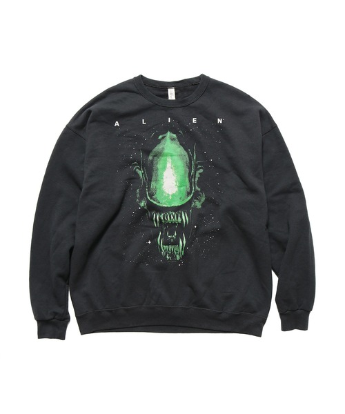 THRIFTY LOOK(スリフティールック)の「THRIFTY LOOK/スリフティルック ”ALIEN” CREW SWEAT(スウェット・メンズ・ブラック系その他2/ブラック系その他/ブラック・XL)」の3枚目の写真