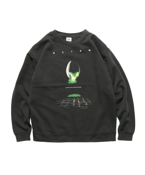 THRIFTY LOOK(スリフティールック)の「THRIFTY LOOK/スリフティルック ”ALIEN” CREW SWEAT(スウェット・メンズ・ブラック系その他2/ブラック系その他/ブラック・XL)」の1枚目の写真