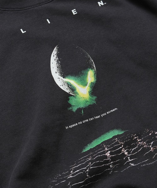 THRIFTY LOOK(スリフティールック)の「THRIFTY LOOK/スリフティルック ”ALIEN” CREW SWEAT(スウェット・メンズ・ブラック系その他2/ブラック系その他/ブラック・XL)」の8枚目の写真