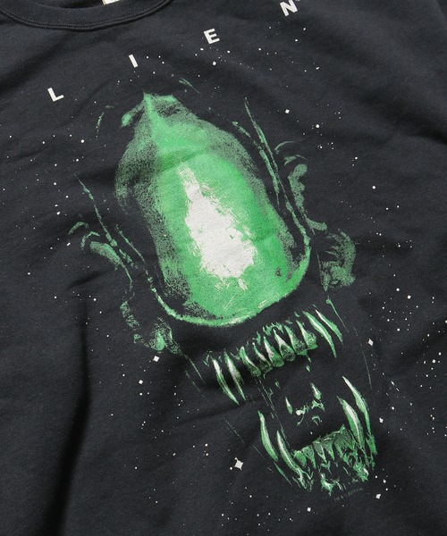 THRIFTY LOOK(スリフティールック)の「THRIFTY LOOK/スリフティルック ”ALIEN” CREW SWEAT(スウェット・メンズ・ブラック系その他2/ブラック系その他/ブラック・XL)」の9枚目の写真