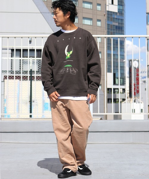 THRIFTY LOOK(スリフティールック)の「THRIFTY LOOK/スリフティルック ”ALIEN” CREW SWEAT(スウェット・メンズ・ブラック系その他2/ブラック系その他/ブラック・XL)」の18枚目の写真