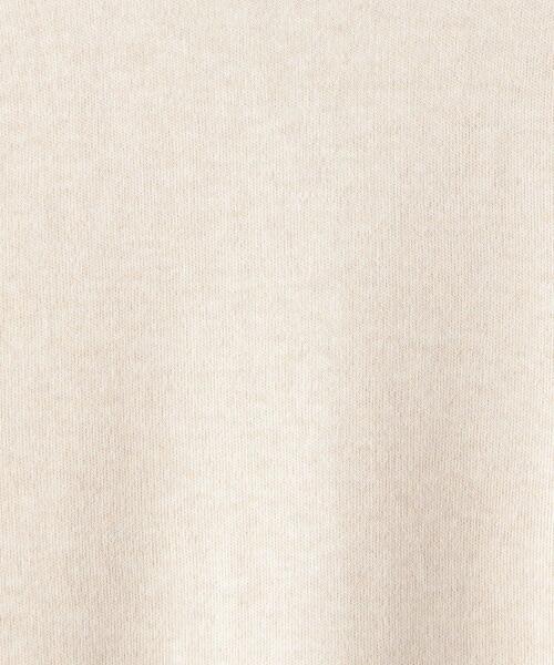 BEAUTY&YOUTH UNITED ARROWS（ビューティーアンドユースユナイテッドアローズ）の「BY コットンスムースタートルニットマキシワンピース -ウォッシャブル- ◆（ワンピース・レディース・モカ/ナチュラル/ブラック・SMALL/MEDIUM）」の13枚目の写真