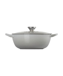 【未使用】ル・クルーゼ・マルミット・18cm・ミストグレー Le Creuset（ルクルーゼ）の「マルミット 18cm ミストグレー（キッチン