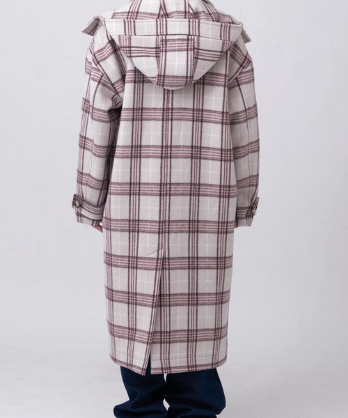 chahchah チェックダッフルコート URBAN RESEARCH（アーバンリサーチ）の「GOODBETTERBEST ウール