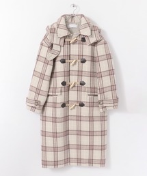 chahchah チェックダッフルコート URBAN RESEARCH（アーバンリサーチ）の「GOODBETTERBEST ウール