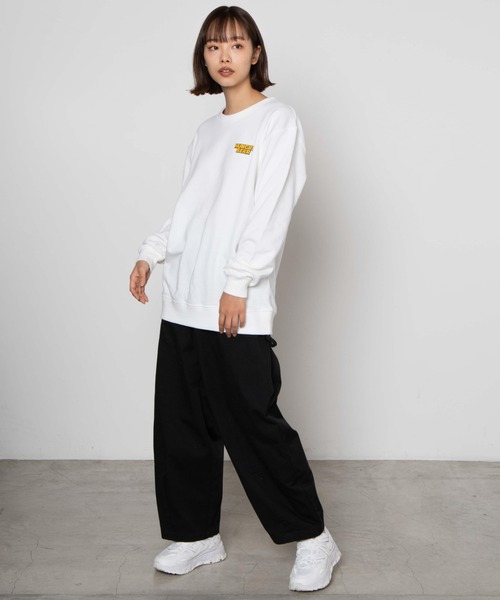 WEGO（ウィゴー）の「WEGO/HUNGRYBEARプリントプルオーバー（スウェット・レディース・パープル/ホワイト・MEDIUM/LARGE/X-LARGE）」の4枚目の写真