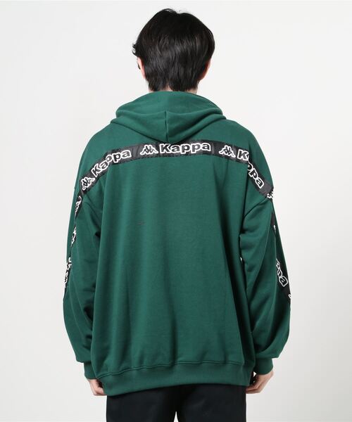 Kappa（カッパ）の「裏毛テープ使いプルパーカー（パーカー）」 - WEAR