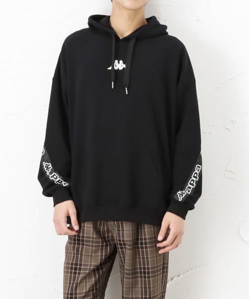 Kappa（カッパ）の「裏毛テープ使いプルパーカー（パーカー）」 - WEAR