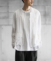 KAZUYUKI KUMAGAI ATTACHMENT | CU/C VEIL SHEER JACKET(ブルゾン)