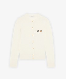 DOUBLE FOX HEAD PATCH ADJUSTED CARDIGAN