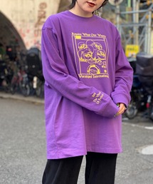 PBLIM | 【PAGEBOYLIM】バッシュグラフィックロンT(Tシャツ/カットソー)