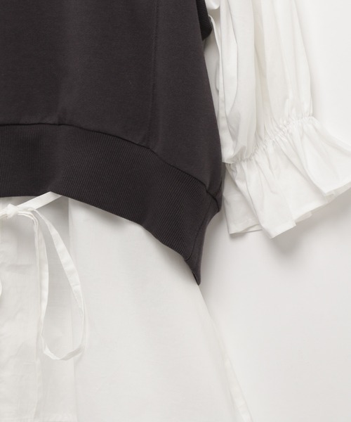 Heather（ヘザー）の「スウェットベスト＆チュニックＳＥＴ　942538（シャツ/ブラウス・レディース・ホワイト系その他/グレー系その他/ベージュ系その他・FREE）」の13枚目の写真