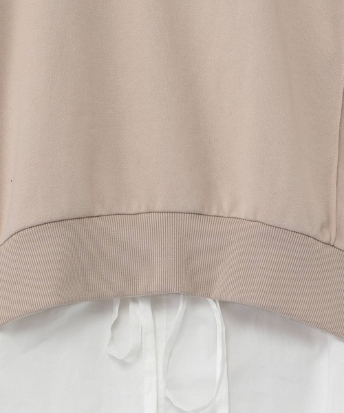 Heather（ヘザー）の「スウェットベスト＆チュニックＳＥＴ　942538（シャツ/ブラウス・レディース・ホワイト系その他/グレー系その他/ベージュ系その他・FREE）」の7枚目の写真