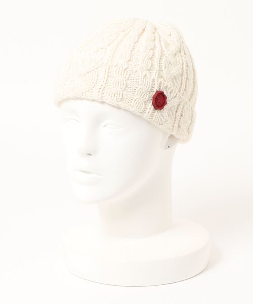 roial（ロイアル）の「BEANIE/ROIAL(ロイアル)帽子(ニットキャップ・ビーニー)（ニットキャップ/ビーニー・メンズ・ブラック/ヘザーグレー/アイボリー・FREE）」の2枚目の写真