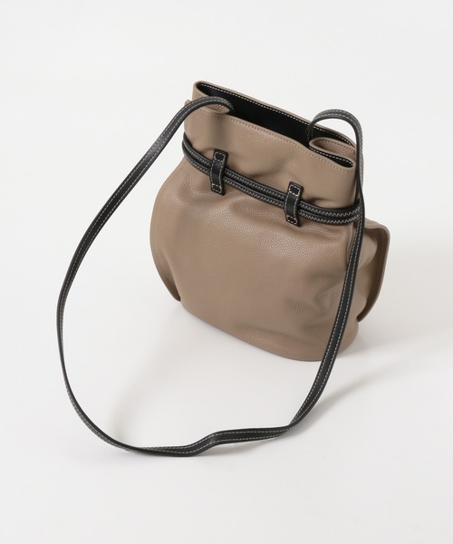 URBAN RESEARCH DOORS（アーバンリサーチドアーズ）の「the dilettante　DRAWING POCHETTE（ショルダーバッグ・レディース・ベージュ系その他・ONE）」の3枚目の写真