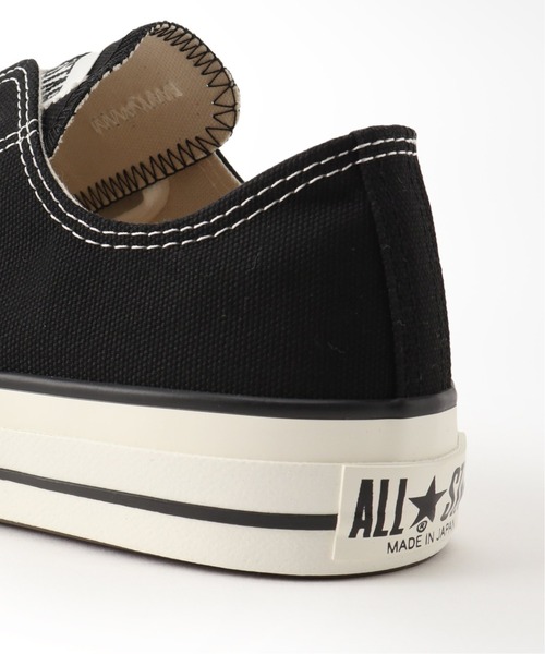 CONVERSE(コンバース)の「【CONVERSE/コンバース】 キャンバスオールスターJ OX:スニーカー(スニーカー・レディース・ホワイト/ブラック・23cm/23.5cm/24cm/24.5cm)」の10枚目の写真