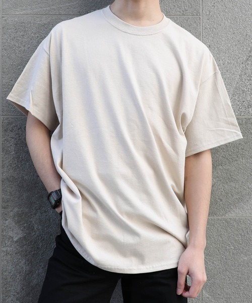 GILDAN(ギルダン)の「GILDAN/ ギルダン /6.0oz ウルトラコットン Tシャツ(Tシャツ/カットソー・メンズ・グレー/ブラック/グリーン/インディゴブルー/ホワイト/ベージュ/モカ・MEDIUM/LARGE/X-LARGE/SMALL)」の5枚目の写真